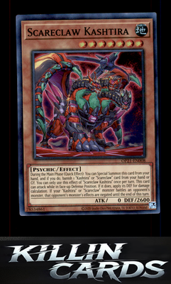 Scareclaw Kashtira OP21-EN008 YuGiOh Super Rare OTS Tournament Pack 21 Card NM