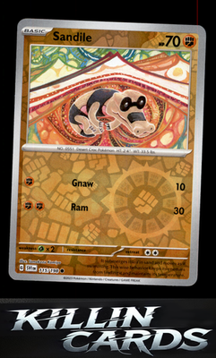 Reverse Holofoil Sandile - 115/198 115/198 Pokemon Common SV01: Scarlet & Violet