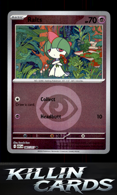 Reverse Holofoil Ralts (Love Ball) 087/217 Pokemon Common ME: Ascended Heroes Ca