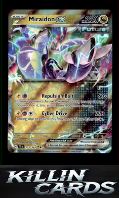 Miraidon ex 122/162 Pokemon Double Rare SV05: Temporal Forces Card NM