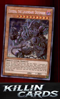 Exodia, the Legendary Defender TN19-EN003 YuGiOh Prismatic Secret Rare 2019 Gold