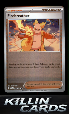 Reverse Holofoil Firebreather - 089/094 089/094 Pokemon Uncommon ME02: Phantasma