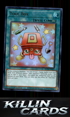 1st Edition Tool Box BLCR-EN021 YuGiOh Ultra Rare Battles of Legend: Crystal Rev