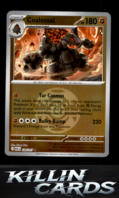Reverse Holofoil Coalossal (Dusk Ball) 120/217 Pokemon Rare ME: Ascended Heroes