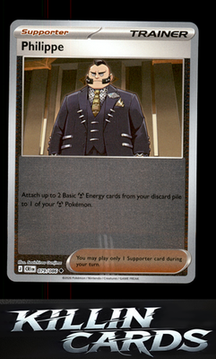 Reverse Holofoil Philippe - 079/086 079/086 Pokemon Uncommon ME04: Chaos Rising