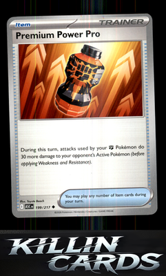 Premium Power Pro 199/217 Pokemon Uncommon ME: Ascended Heroes Card NM