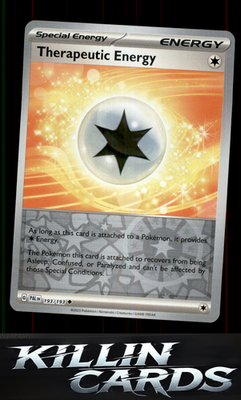 Reverse Holofoil Therapeutic Energy 193/193 Pokemon Uncommon SV02: Paldea Evolve