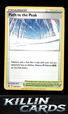 Path to the Peak 148/198 Pokemon Uncommon SWSH06: Chilling Reign Card NM