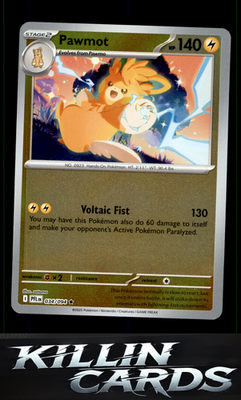 Reverse Holofoil Pawmot 034/094 Pokemon Rare ME02: Phantasmal Flames Card NM