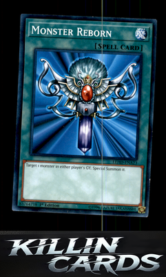 1st Edition Monster Reborn (A) LEHD-ENA23 YuGiOh Common Legendary Hero Decks Car