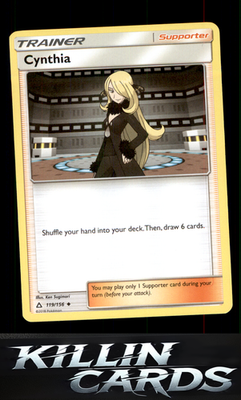 Cynthia 119/156 Pokemon Uncommon SM - Ultra Prism Card NM