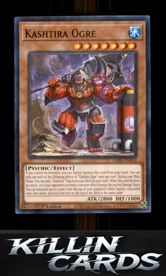 1st Edition Kashtira Ogre DABL-EN014 YuGiOh Common Darkwing Blast Card NM
