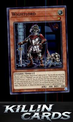 Wightlord OP27-EN008 YuGiOh Super Rare OTS Tournament Pack 27 Card NM