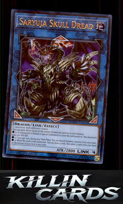 1st Edition Saryuja Skull Dread DUDE-EN026 YuGiOh Ultra Rare Duel Devastator Car