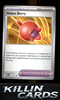 Haban Berry (Poke Ball Pattern) 111/131 Pokemon Common SV: Prismatic Evolutions