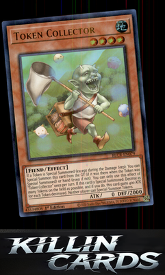 1st Edition Token Collector BLCR-EN079 YuGiOh Ultra Rare Battles of Legend: Crys
