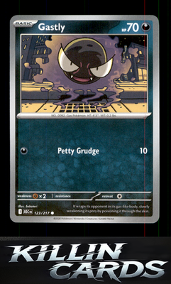 Gastly 123/217 Pokemon Common ME: Ascended Heroes Card NM