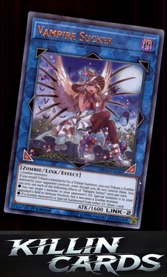 1st Edition Vampire Sucker MP19-EN030 YuGiOh Ultra Rare 2019 Gold Sarcophagus Ti