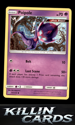 Poipole 102/236 Pokemon Common SM - Unified Minds Card LP