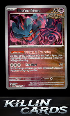 Reverse Holofoil Flutter Mane 043/131 Pokemon Rare SV: Prismatic Evolutions Card