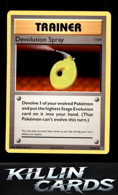 Devolution Spray 76/108 Pokemon Uncommon XY - Evolutions Card NM
