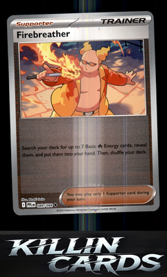 Reverse Holofoil Firebreather - 089/094 089/094 Pokemon Uncommon ME02: Phantasma