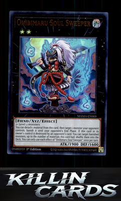 Onibimaru Soul Sweeper MAMA-EN069 YuGiOh Ultra Rare Magnificent Mavens Card NM