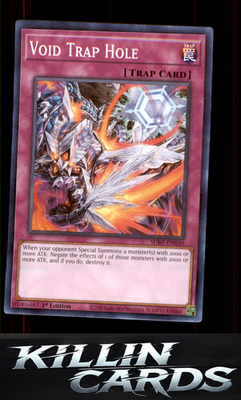 1st Edition Void Trap Hole SDBT-EN030 YuGiOh Common Structure Deck: Beware of Tr