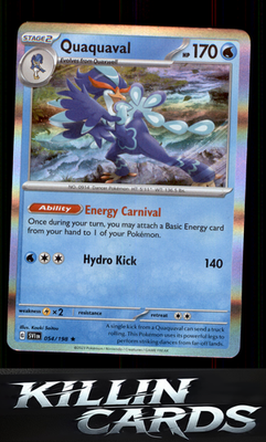 Quaquaval 054/198 Pokemon Rare SV01: Scarlet & Violet Base Set Card NM