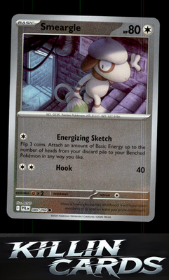 Reverse Holofoil Smeargle 080/094 Pokemon Common ME02: Phantasmal Flames Card NM