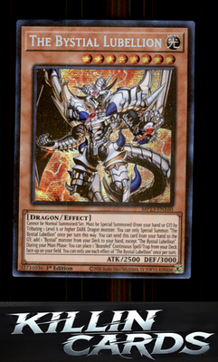 1st Edition The Bystial Lubellion MP23-EN160 YuGiOh Prismatic Secret Rare 25th A