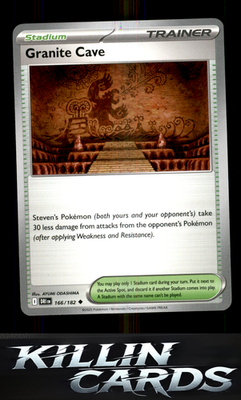 Granite Cave 166/182 Pokemon Uncommon SV10: Destined Rivals Card NM