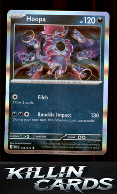 Hoopa 141/217 Pokemon Rare ME: Ascended Heroes Card NM