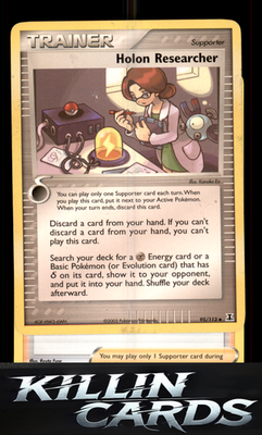 Holon Researcher 95/113 Pokemon Uncommon Delta Species Card LP