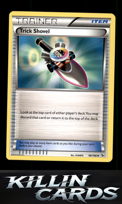 Trick Shovel 98/106 Pokemon Uncommon XY - Flashfire Card LP