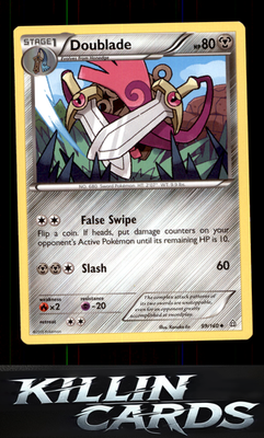 Doublade 99/160 Pokemon Uncommon XY - Primal Clash Card NM