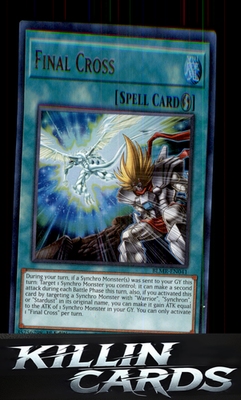 1st Edition Final Cross BLMR-EN041 YuGiOh Ultra Rare Battles of Legend: Monstrou