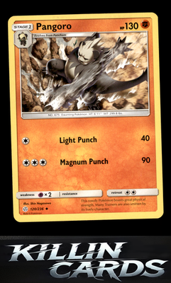 Pangoro 120/236 Pokemon Uncommon SM - Cosmic Eclipse Card LP