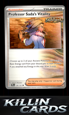 Professor Sada's Vitality 120/131 Pokemon Uncommon SV: Prismatic Evolutions Card