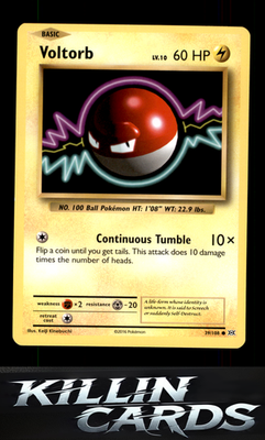 Voltorb 39/108 Pokemon Common XY - Evolutions Card NM