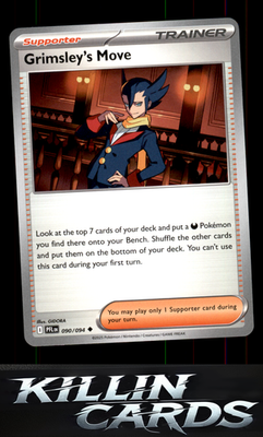 Grimsley's Move - 090/094 090/094 Pokemon Uncommon ME02: Phantasmal Flames Card