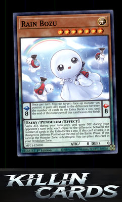 1st Edition Rain Bozu MP21-EN090 YuGiOh Common 2021 Tin of Ancient Battles Card