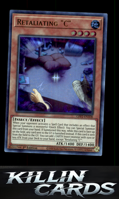 1st Edition Retaliating "C" GFP2-EN108 YuGiOh Ultra Rare Ghosts From the Past: T