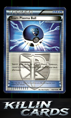 Team Plasma Ball (Team Plasma) 105/116 Pokemon Uncommon Plasma Freeze Card LP