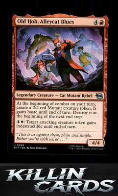 Old Hob, Alleycat Blues 99 Magic U Teenage Mutant Ninja Turtles Card NM