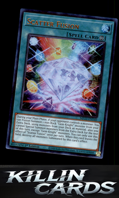 1st Edition Scatter Fusion MP23-EN140 YuGiOh Ultra Rare 25th Anniversary Tin: Du