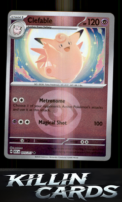 Clefable 075/217 Pokemon Uncommon ME: Ascended Heroes Card NM