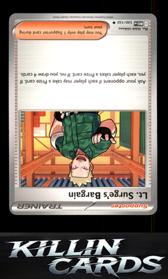 Lt. Surge's Bargain - 120/132 120/132 Pokemon Uncommon ME01: Mega Evolution Card