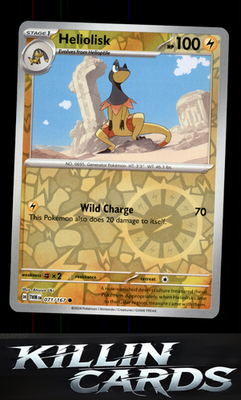 Reverse Holofoil Heliolisk - 071/167 071/167 Pokemon Common SV06: Twilight Masqu