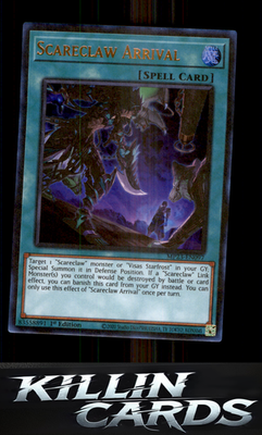 1st Edition Scareclaw Arrival MP23-EN097 YuGiOh Ultra Rare 25th Anniversary Tin: